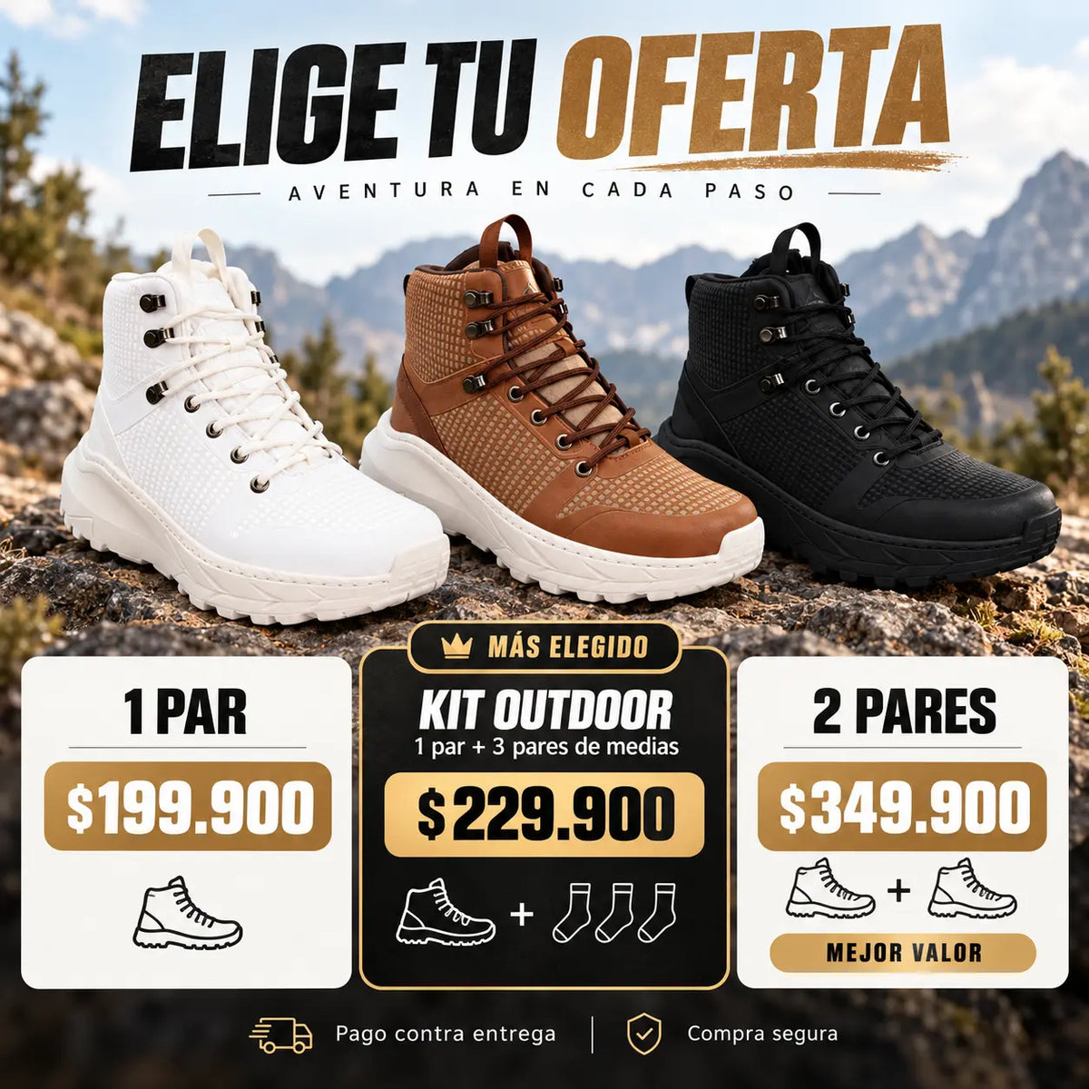 NO NECESITAS UNA BOTA PARA CADA PLAN